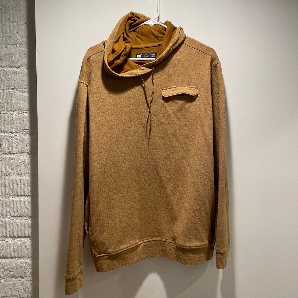 Helly Hansen Hyggen Hoodie XL Men's Cumin Melange / Heather Color